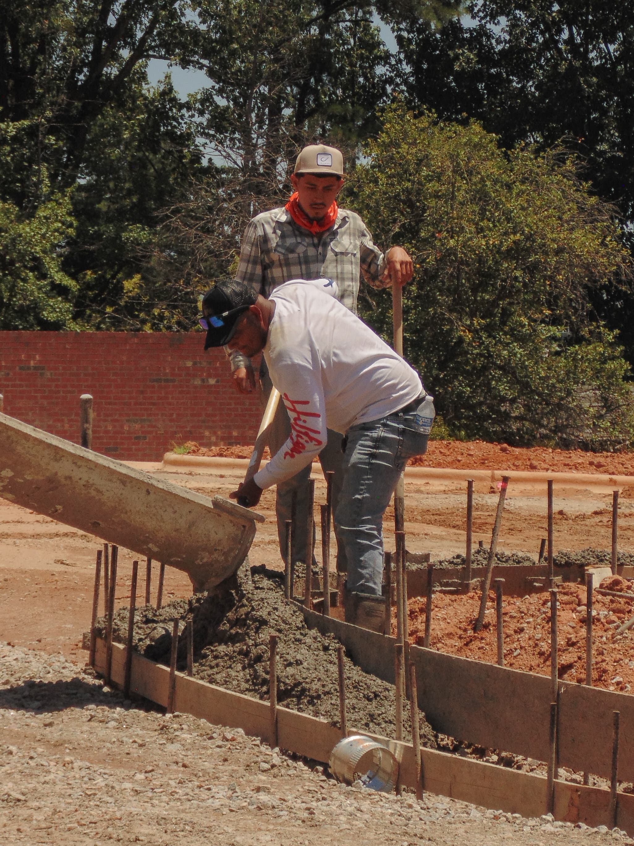 Concrete work example 1