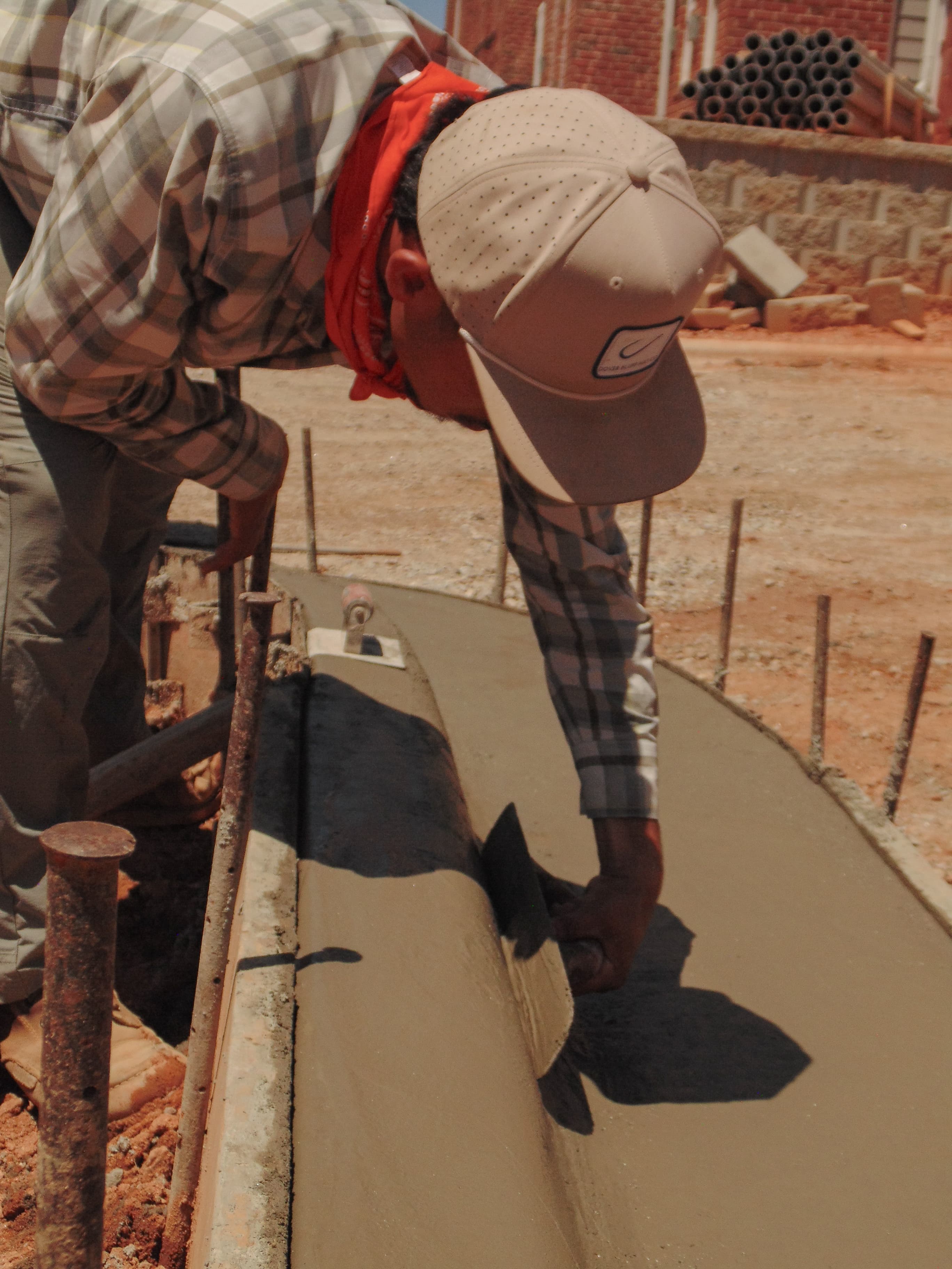 Concrete work example 3